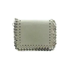 ステラマッカートニー STELLA McCARTNEY TRIFOLD WALLET ECO SHAGGY DEER W/P ALICE GREY 三つ折り財布 小銭入れ アイスグレー 521371WP0086 /MI ■GY12のサムネイル