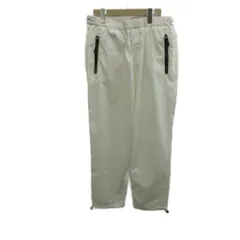 エンポリオアルマーニ EMPORIO ARMANI R-EA-MIX パンツ 48 白 ホワイト 無地 ドローストリングウエスト ジップポケット /KK ■GY19のサムネイル