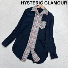 HYSTERIC GLAMOUR ヒステリックグラマー チェック切り替えシャツ FRのサムネイル
