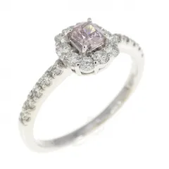 【新品】PT ダイヤモンド リング 0.238CT FPP I1 ファンシーカットのサムネイル