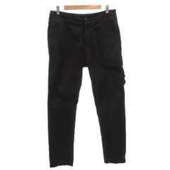 ストーンアイランド STONE ISLAND カーゴパンツ コンパスロゴ テーパード コットン W29 紺 ネイビー 741531419  /FF ■GY65のサムネイル