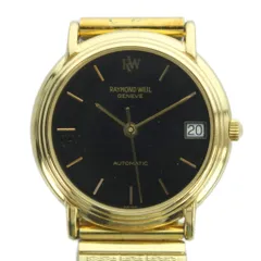 レイモンドウェイル 2811 自動巻き デイト 黒文字盤 18KGP 金メッキ レイモンドウェイル RAYMOND WEIL 2811 腕時計 ウォッチ 自動巻き