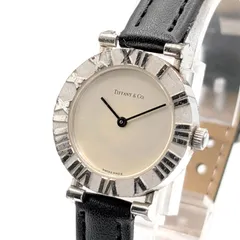 TIFFANY ATLAS Watch Quartz Ladies Silver Round Y2K 70S Vintage Working ティファニー アトラス 時計 クオーツ レディース ラウンド シルバー ヴィンテージ 稼働品のサムネイル