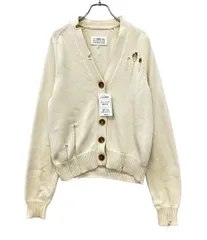 メゾンマルジェラ デストロイニットカーディガン 2021SS WHT S51GP0219 S17663 レディース SIZE S Maison Margielaのサムネイル