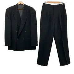 MEN'S MELROSE(メンズメルローズ) ダブルスーツ メンズ美品  - 黒のサムネイル