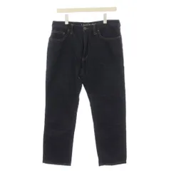 ランズエンド LANDS' END デニム パンツ 33-85 紺 ネイビー 無地 長ズボン /LP ■GY99のサムネイル
