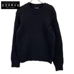 DOLCE&GABBANA　ドルチェアンドガッバーナ　ブラック ウール ローゲージ ニットのサムネイル