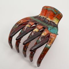美品 アガット K10 トパーズ ドロップ ネックレストップ/25-1712S