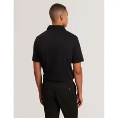 テッドベーカー メンズ トップス ポロシャツ Ted Baker Ted Mercerised Polo Sn00 Black ブラックのサムネイル