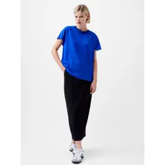 フレンチコネクション レディース トップス シャツ クレープ French Connection FC Crepe CN T Ld42 Sapphire Blue ブルーのサムネイル