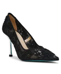 ベッツィジョンソン レディース シューズ パンプス Betsey Johnson Womens Jenii PointedToe Stiletto Pumps Black ブラックのサムネイル