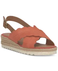 ラッキーブランド レディース シューズ サンダル Lucky Brand Womens Tonita Crossband Espadrille Wedge Sandals Igneousのサムネイル