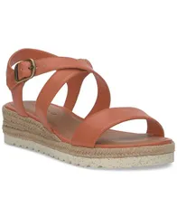ラッキーブランド レディース シューズ サンダル Lucky Brand Womens Trianna Strappy Espadrille Wedge Sandals Igneous Burnishのサムネイル