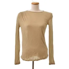 メゾンマルジェラ 4 Maison Margiela 4 Tシャツ 長袖 カットソー ロンT 無地 4ステッチ クルーネック M ベージュのサムネイル