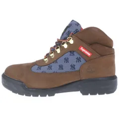 SUPREME (シュプリーム) 21AW ×Timberland New York Yankees Field Boot Brown TB0A5T1U ティンバーランド ニューヨークヤンキース フィールドブーツ ブラウン　 US9/27.0cmのサムネイル