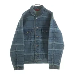 SUPREME (シュプリーム) 22AW Layered Denim Trucker Jacket レイヤードデザイン デニム トラッカージャケット インディゴのサムネイル