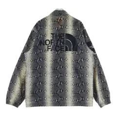 SUPREME (シュプリーム) 18AW Snakeskin Taped Seam Coaches Jacket ザ ノースフェイス スネークスキン テープド シーム コーチジャケット グレー NP11803Iのサムネイル