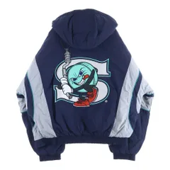 SUPREME (シュプリーム) 26SS × SALEM Half Zip Stadium Jacket セーラム ハーフジップスタジアムジャケット ネイビーのサムネイル