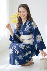 即日発送】カンサイ KANSAI 山本寛斎 浴衣 ジュンコ コシノ 帯 セット
