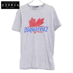 DSQUARED2　ディースクエアード　S74GD0819 グレー LEEF Tシャツ　Mのサムネイル
