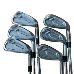【中古】 本間ゴルフ TOUR WORLD TW757Vx 6S アイアンセット IR 純正特注シャフト (フレックスS) メンズ 男性用 右利き 右用 Cランク ゴルフクラブのサムネイル
