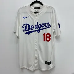 【加古川店】ナイキ NIKE Dodgers #18 山本由伸 ユニフォーム Lサイズ ロサンゼルスドジャース【432】のサムネイル