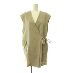 チノ CINOH SUMMER WOOL GILLET ジレ ベスト 36 ミックスグレージュ /ES ■OSのサムネイル