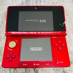ニンテンドー3DS フレアレッド 本体 初期化済 動作確認済 - メルカリ