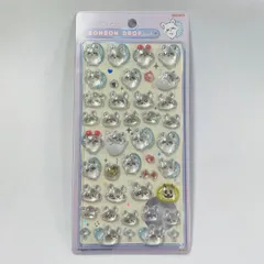 [ゆうメール配送]　【新品・訳あり】ボンボンドロップシール　ちいかわのモモンガ柄　サンスター文具　4901770777146のサムネイル