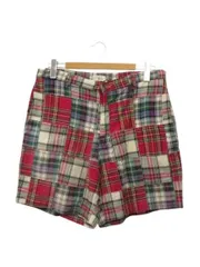 ジェイクルー J.CREW パッチワーク チェック ショートパンツ 36 ショーツ ハーフパンツ マルチカラー ボトムスのサムネイル