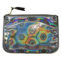 コムデギャルソン COMME des GARCONS ブラックレインボー ポーチ BLACK RAINBOW ケース 小物入れ ☆AA★のサムネイル