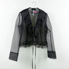 【クリーニング済】LANVIN ボレロ ブラック 38サイズのサムネイル