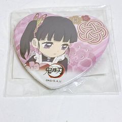 鬼滅の刃 バレンタイン ハート型缶バッジ 栗花落カナヲ - メルカリ