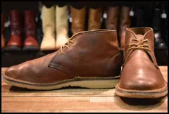 【8.5D 中古 24年】レッドウィング 3622 ウィークエンダーチャッカ 茶 カッパーラフ&タフ ブーツ redwing 3604 HOPESMORE【GG374】のサムネイル