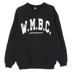 WHITE MOUNTAINEERING ホワイトマウンテニアリング 23SS BC2373503 W.M.B.C. COLLEGE LOGO SWEATSHIRT カレッジロゴ スウェットシャツ トレーナー ブラック系 1【中古】のサムネイル