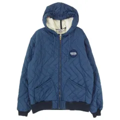 TENDERLOIN テンダーロイン プリマロフト キルティング フーデッド ジャケット ネイビー系 S【中古】のサムネイル