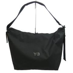 Y's】ヨウジヤマモト ウールギャバジン ショルダーバッグ ブラック