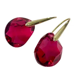 SWAROVSKI/スワロフスキー社製/ドロップ/レッド/ピアス/レディース/RS2203のサムネイル