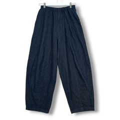 極美品◇Akane femme アカネ あむう デニム バルーンパンツ コクーン