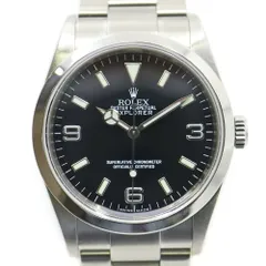 【栄】ロレックス エクスプローラー1 114270 ブラック 腕時計 M番 SS 36mm 自動巻き メンズのサムネイル