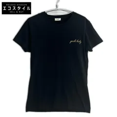 国内正規品14ssサンローランパリsaint laurentエディ期Tシャツxs SAINT LAURENT PARIS サンローランパリ 16SS 420177 エディ期 刺繍