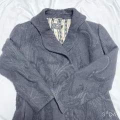 ETRO エトロ ロングコート ブラック 46のサムネイル
