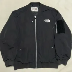 THE NORTH FACE ザノースフェイス ブラック MA-1ジャケット Lのサムネイル