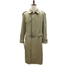 90年代/90's BROOKS BROTHERS ブルックスブラザーズ ヴィンテージ ステンカラーコート ライナー付き 取外し可 タータンチェック柄 USA製 ベージュのサムネイル