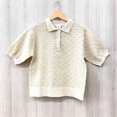 Ron Herman ヒデンフラワーポロトップ XS アイボリー - メルカリ