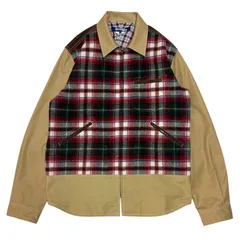 JUNYAWATANABE MAN　Check Paneled Jacketのサムネイル