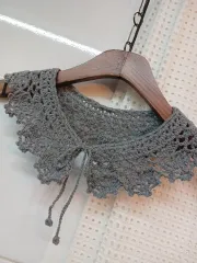 グレー 編み レイ ネック KARAのサムネイル