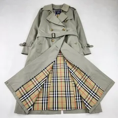BURBERRY	トレンチコート	バーバリー BURBERRYS ノバチェック イングランド製 英国 ロング vintageのサムネイル