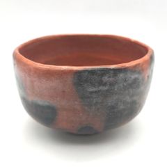 赤楽茶碗 長次郎写 木守 佐々木昭楽 木箱入 茶道具 茶盌 茶器 伝統工芸