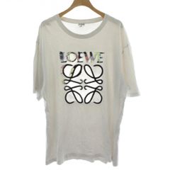 美品・近年モデル】ロエベ 刺繍アナグラムロゴ リンガーtシャツ 芸能人